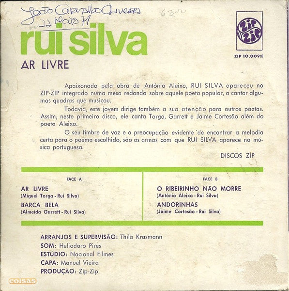Rui Silva - Ar Livre
