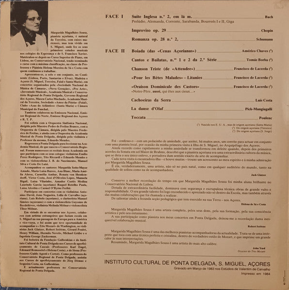 Margarida Magalhães Sousa - Piano