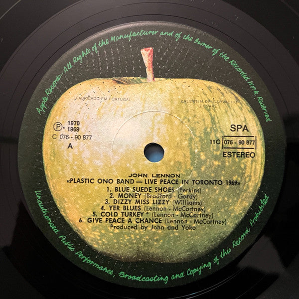 The Plastic Ono Band - Live Peace In Toronto 1969