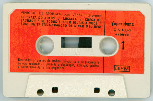 Various - Vinicius de Moraes Com Vários Interpretes