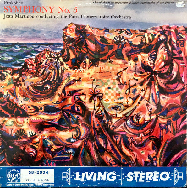 Sergei Prokofiev - Jean Martinon Conducting The Orchestre De La Société Des Concerts Du Conservatoire - Symphony No. 5