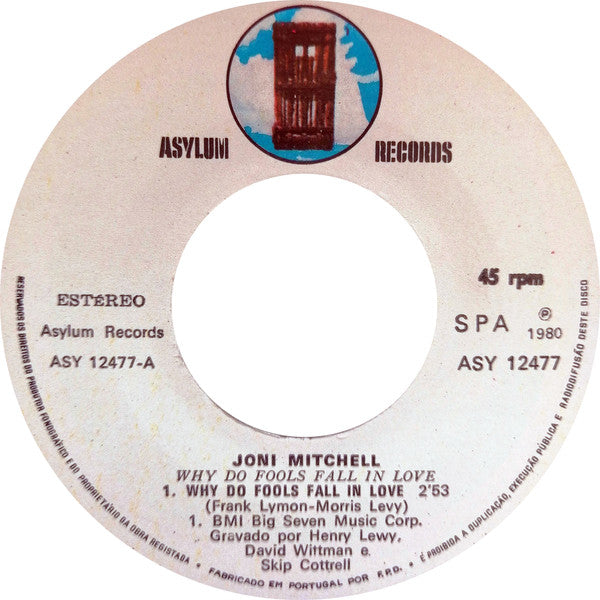 Joni Mitchell - Why Do Fools Fall In Love