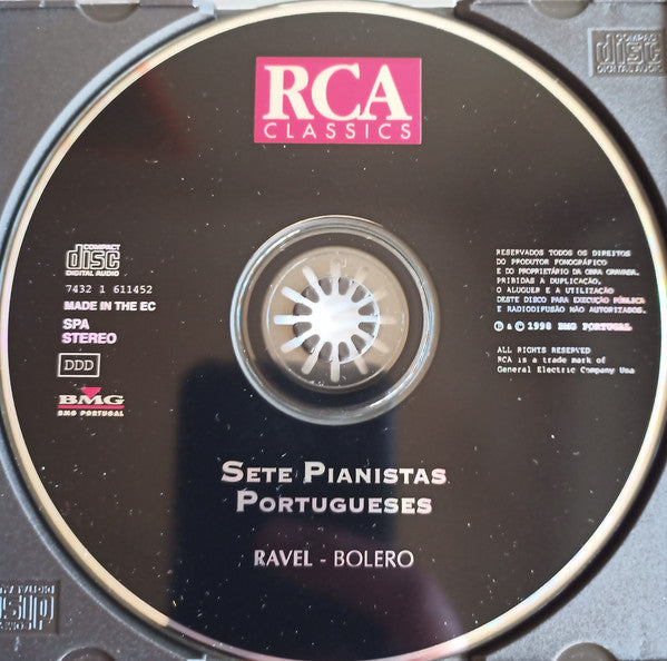 Maurice Ravel / Steve Reich - Alexei Eremine, António Rosado, Fausto Neves, Jaime Mota, Luis Filipe Sá, Miguel Borges Coelho, Pedro Burmester - Sete Pianistas Portugueses