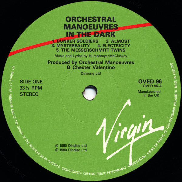 Orchestral Manoeuvres In The Dark - Orchestral Manoeuvres In The Dark