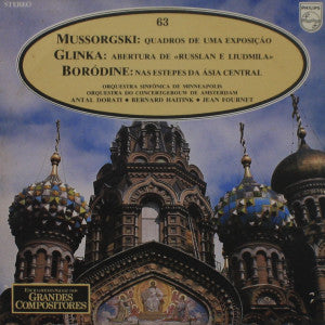 Modest Mussorgsky, Mikhail Ivanovich Glinka, Alexander Borodin, Minneapolis Symphony Orchestra, Concertgebouworkest, Antal Dorati, Bernard Haitink, Jean Fournet - Quadros De Uma Exposição / Abertura De <<Russlan E Liudmila>> / Nas Estepes Da Ásia Central