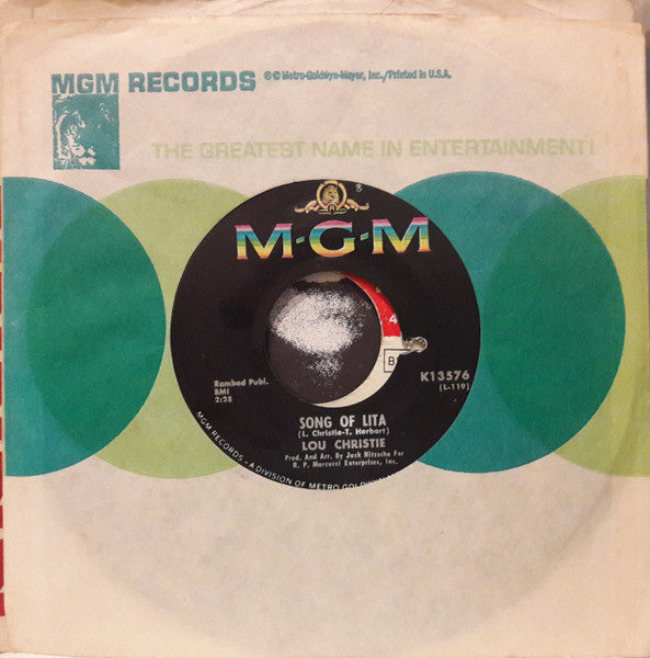 Lou Christie - If My Car Could Only Talk