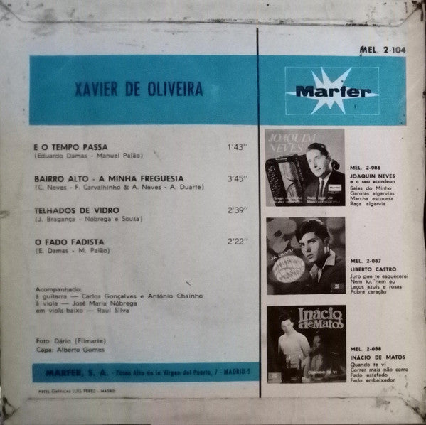 Xavier De Oliveira - A Voz Das Vozes