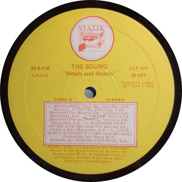 The Sound (2) - Heads And Hearts