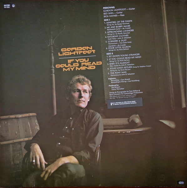 Gordon Lightfoot - If You Could Read My Mind