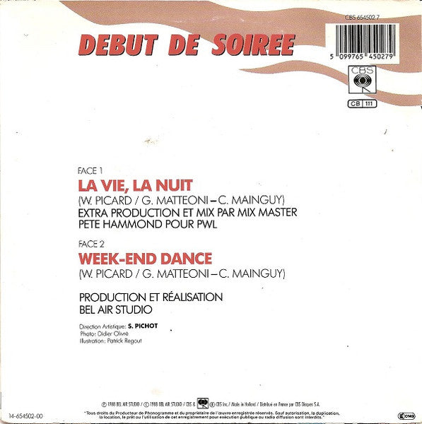 Début De Soirée - La Vie La Nuit (Nightlife Remix By Pete Hammond)