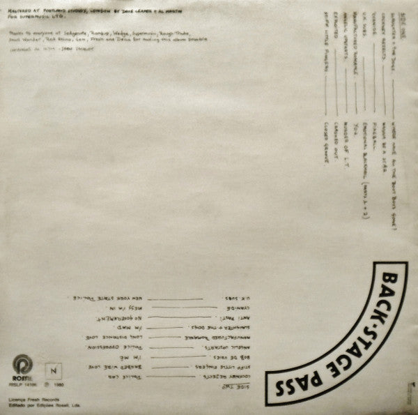 Various - Back-Stage Pass