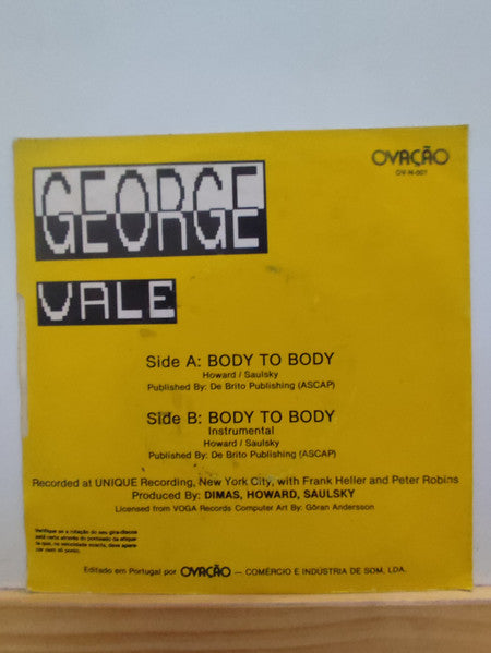 George Vale (2) - Body To Body