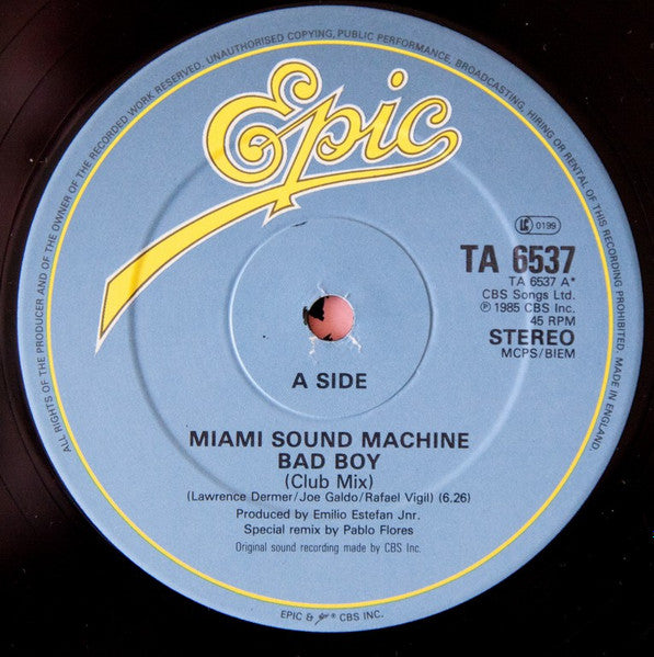 Miami Sound Machine - Bad Boy (Club Mix)