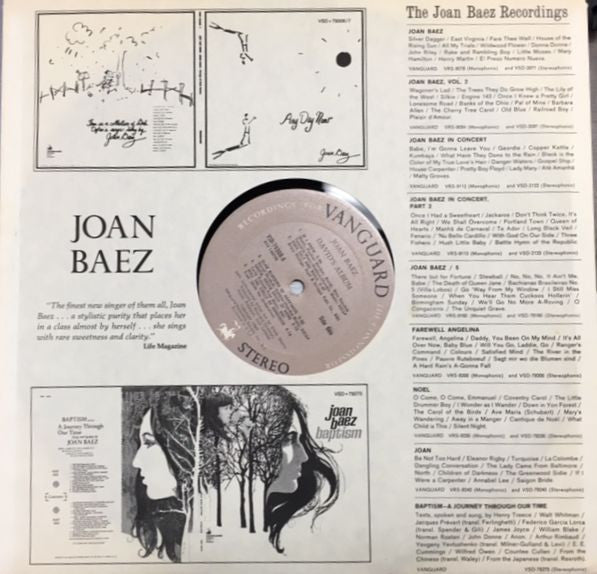 Joan Baez - David's Album