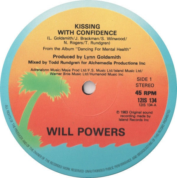 Will Powers - Kissing With Confidence
