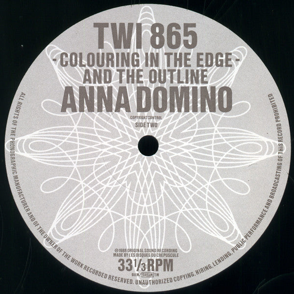 Anna Domino - Colouring In The Edge And The Outline