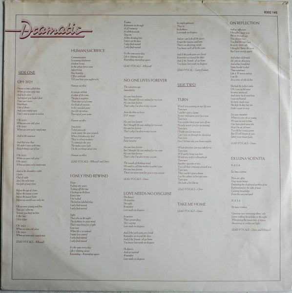 Dramatis - For Future Reference