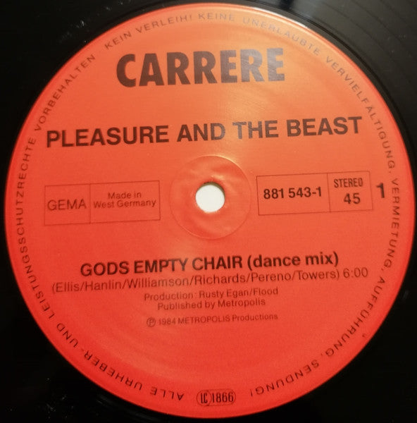 Pleasure And The Beast - Gods Empty Chair