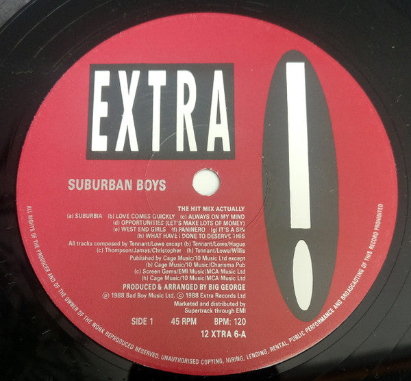 Suburban Boys - The Hit Mix, Actually