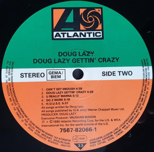 Doug Lazy - Doug Lazy Gettin' Crazy