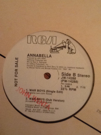 Annabella Lwin - War Boys