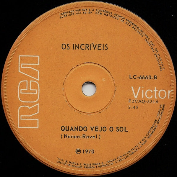Os Incríveis - Eu Te Amo Meu Brasil