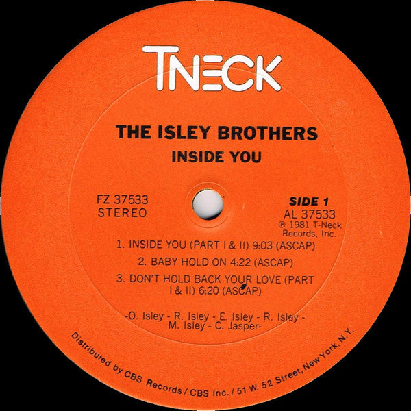 The Isley Brothers - Inside You