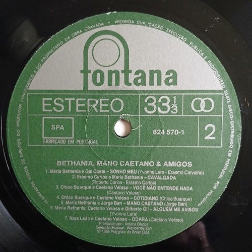 Maria Bethânia - Bethânia, Mano Caetano & Amigos