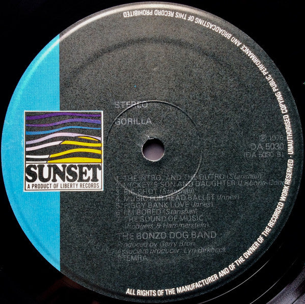 Bonzo Dog Doo-Dah Band - Gorilla