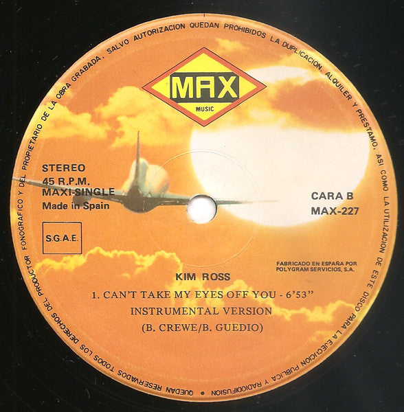 Kim Ross - Can't Take My Eyes Off You