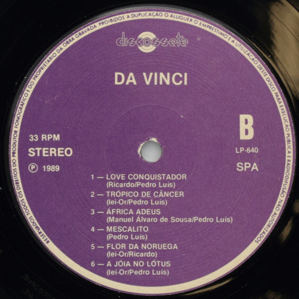 Da Vinci (3) - Conquistador