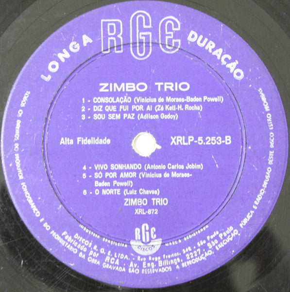 Zimbo Trio - Zimbo Trio