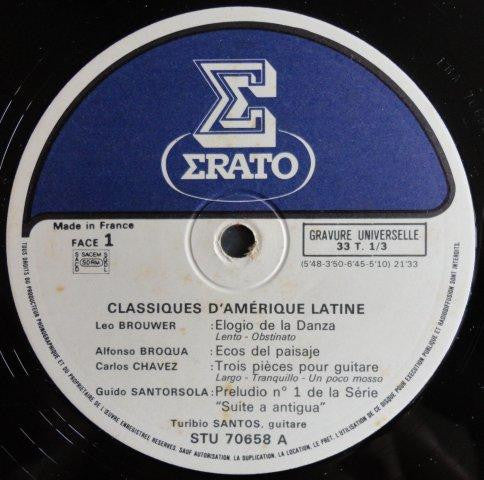 Turibio Santos - Classiques D'Amérique Latine