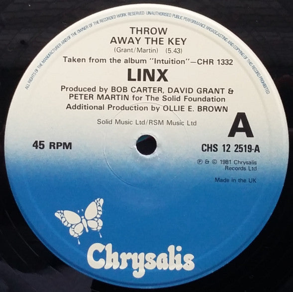 Linx - Throw Away The Key