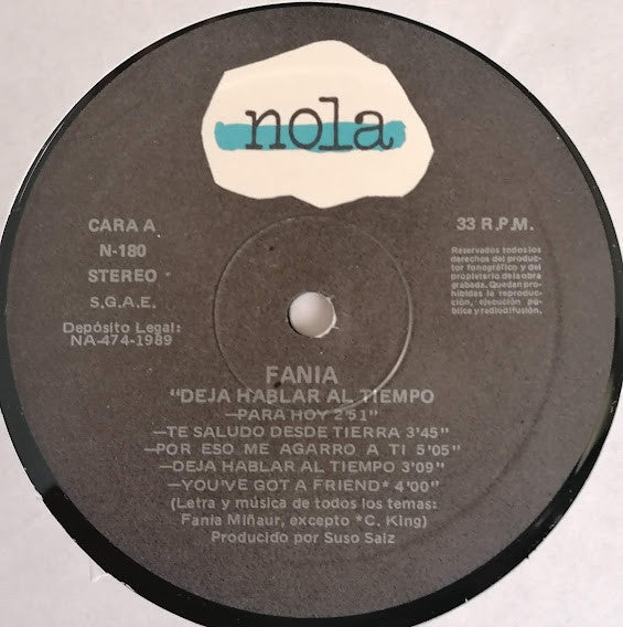 Fania (2) - Deja Hablar Al Tiempo