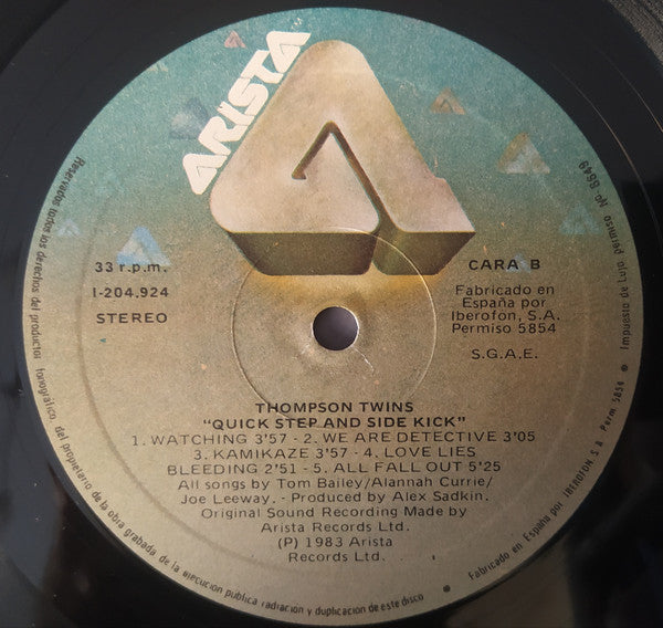 Thompson Twins - Quick Step & Side Kick