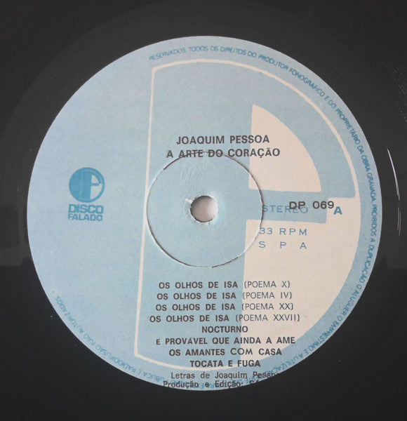 Joaquim Pessoa - A Arte Do Coração