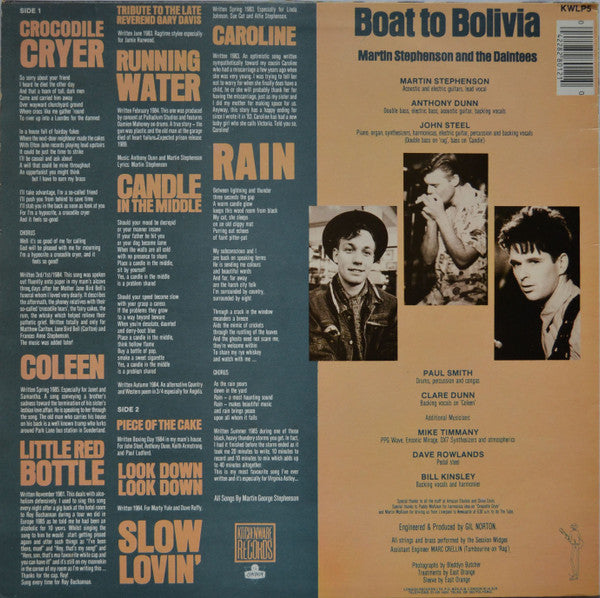 Martin Stephenson And The Daintees - Boat To Bolivia