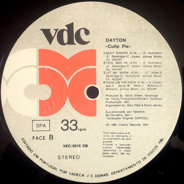 Dayton - Cutie Pie