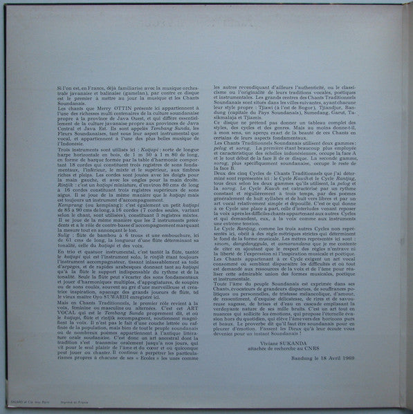 Various - Java - Pays Sounda - Musique Et Chants Traditionnels