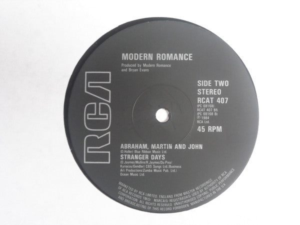 Modern Romance - Just My Imagination (Running Away With Me)