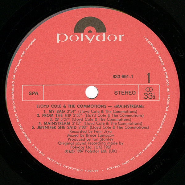Lloyd Cole & The Commotions - Mainstream