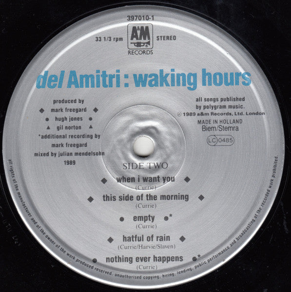 Del Amitri - Waking Hours