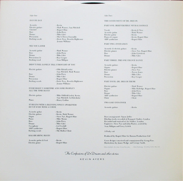 Kevin Ayers - The Confessions Of Dr. Dream And Other Stories