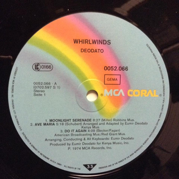 Eumir Deodato - Whirlwinds