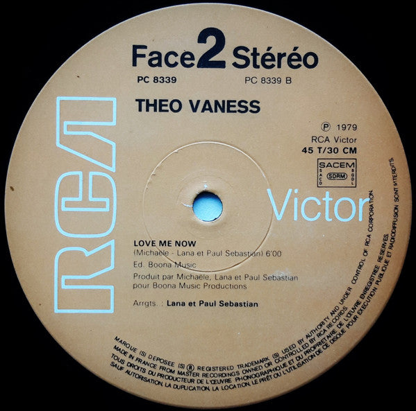 Theo Vaness - As Long As It's Love