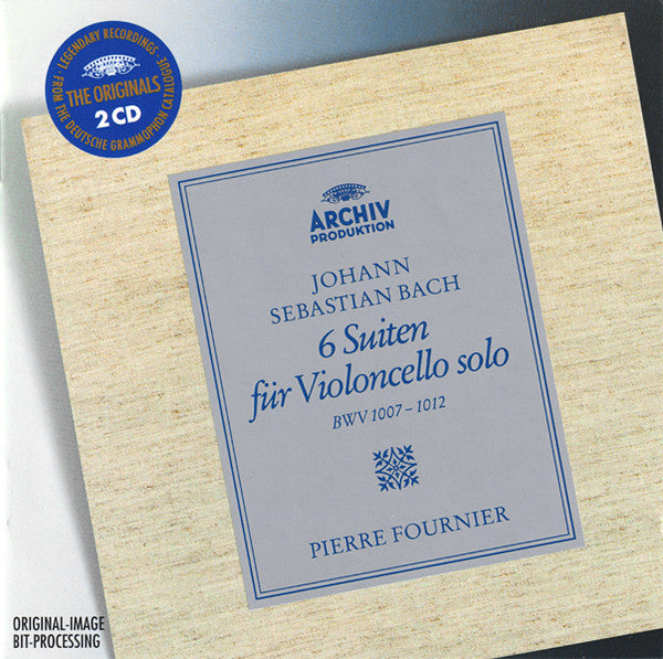 Johann Sebastian Bach - Pierre Fournier - 6 Suiten Für Violoncello Solo BWV 1007–1012