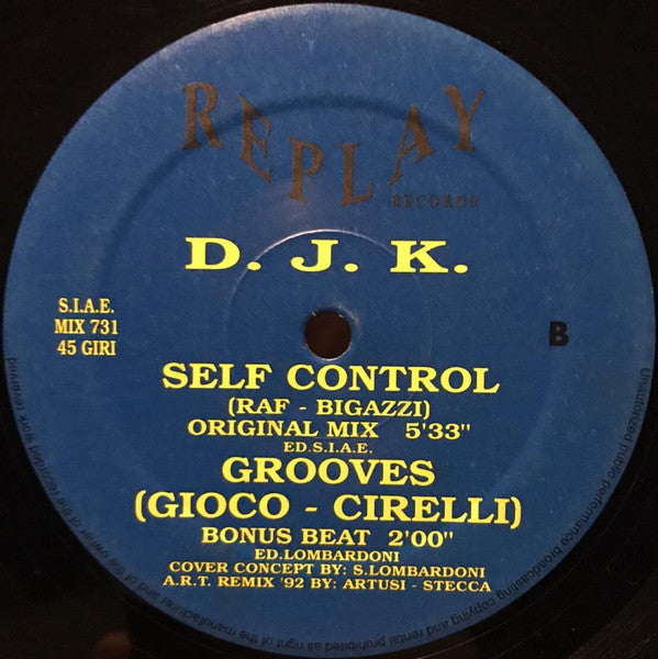 D.J.K. (3) - Self Control