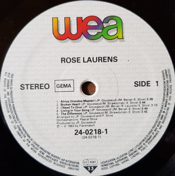 Rose Laurens - Rose Laurens