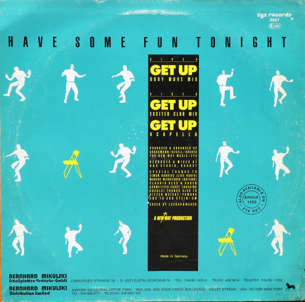 First Patrol - Get Up (Have Some Fun Tonight)